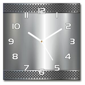 Skleněné hodiny čtverec Metalové pozadí pl_zsk_30x30_f_61808424