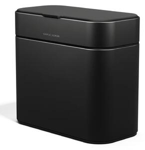 Odpadkový koš Simplehuman na kompostovatelný odpad z kuchyně – 4l, matná černá ocel
