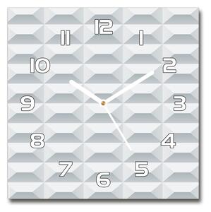 Skleněné hodiny čtverec Geometrické pozadí pl_zsk_30x30_f_73907947