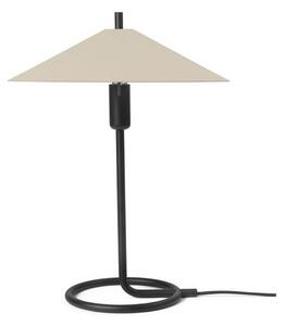 Stolní lampa ferm LIVING, Filo, Černá, Obývací pokoj, Kov, Design