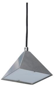 Závěsná svítidlo ferm LIVING, Kare, stmívatelné, Metalická, Obývací pokoj, Nerezová ocel, Design