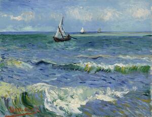 Obrazová reprodukce The Sea at Les Saintes-Maries-de-la-Mer, Vincent van Gogh
