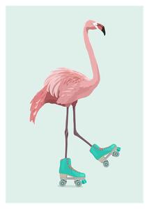 Ilustrace Flamingogo, ByKammille