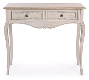 Krémový konzolový stolek 40x90 cm Clarisse – Bizzotto