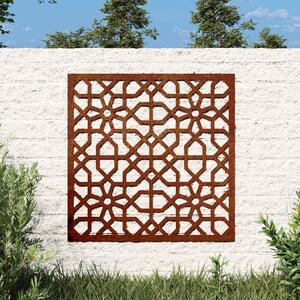 VidaXL Zahradní nástěnná dekorace 55 x 55 cm corten Maurský design [824478]