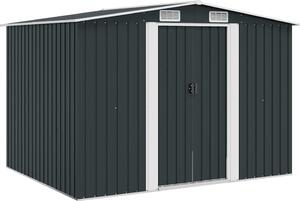 VidaXL Zahradní domek na nářadí 257 x 205 x 178 cm ocel [47030] Barva: antracitová