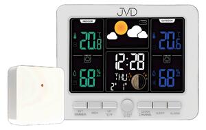 JVD Digitální stříbrná rádiem řízená meteorologická stanice JVD RB6685.1  ( )