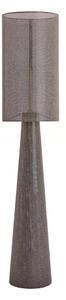 Hnědá stojací lampa s textilním stínidlem (výška 180 cm) Micky – Light & Living