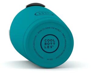 Nerezový termohrnek Cool Bottles Vivid Turquoise, 550 ml