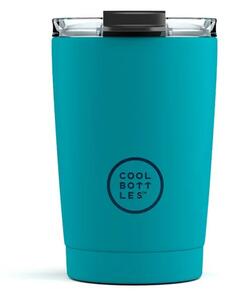 Nerezový termohrnek Cool Bottles Vivid Turquoise, 330 ml