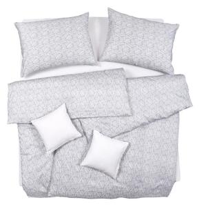 Povlečení EXCLUSIVE TENCEL PLUS chroma šedobílá 140 x 200/70 x 90 cm