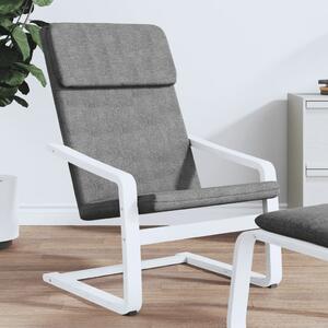 VidaXL Relaxační židle textil [351057] Barva: bílá a tmavě šedá
