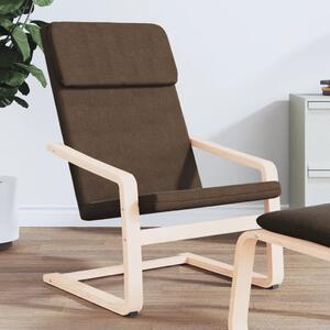 VidaXL Relaxační židle textil [351057] Barva: tmavě hnědá