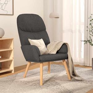 VidaXL Relaxační křeslo textil [340994] Barva: Tmavě šedá