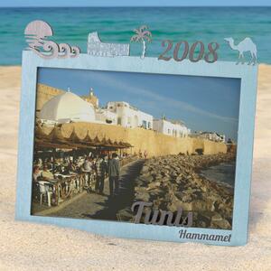 Rámeček na památku z dovolené - Tunis pro foto 15x10 (s příplatkem i jiné velikosti)