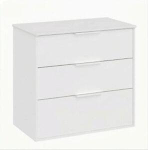 Koupelnová skříňka bez umyvadla Roca Optica 58,5x75,7x45,5 cm bílá matná mat OPTDESK603ZBM