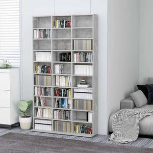 VidaXL Skříňka na CD 102 x 23 x 177,5 cm kompozitní dřevo [815090] Barva: Betonová šedá