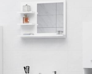 VidaXL Koupelnové zrcadlo 60 x 10,5 x 45 cm dřevotříska [815661] Barva: Bílá