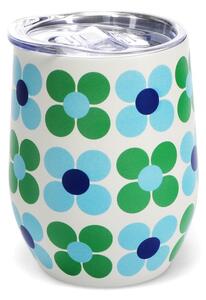 Cestovní hrnek 350 ml Blue and green Daisy – Rex London