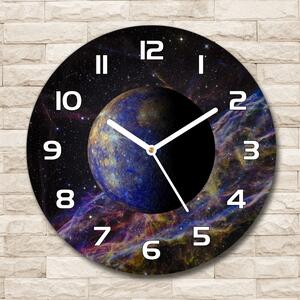 Skleněné nástěnné hodiny kulaté Merkury pl_zso_30_f_117754614
