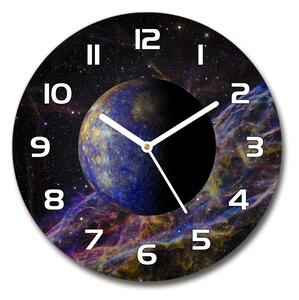 Skleněné nástěnné hodiny kulaté Merkury pl_zso_30_f_117754614