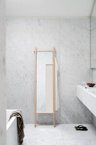 Stojací zrcadlo s dřevěným rámem 52x180 cm Milford - Rowico