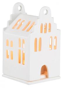 Porcelánový svícen Domek 11 cm