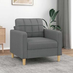 VidaXL Křeslo 60 cm textil [359078] Barva: Tmavě šedá