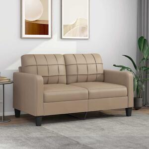 VidaXL 2místná pohovka 140 cm umělá kůže [359120] Barva: cappuccino