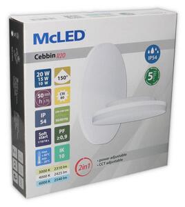 McLED Cebbin R20 ML-411.016.91.0 Stropní LED osvětlení 32 cm, bílá
