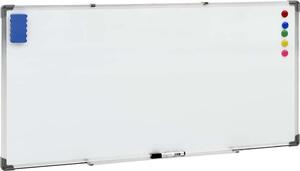 VidaXL Magnetická tabule bílá 110 x 60 cm ocel [150737]