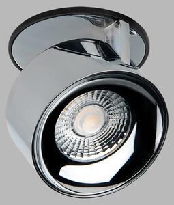 LED2 21507335DT KLIP zápustné bodové svítidlo nastaviteľné LED D77mm 11W/770lm 3000K TRIAC černá, chrom
