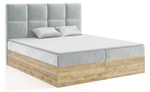 Kontinentální Boxspring postel MADISON 120x200 výběr z barev MANILA_10
