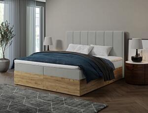 Kontinentální Boxspring postel SUMATRA 120x200 výběr z barev MANILA_10
