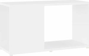 VidaXL TV skříňka 60 x 24 x 32 cm dřevotříska [809057] Barva: Bílá