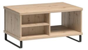 Halmar Konferenční stolek CALI C8 s lamelami dub artisan