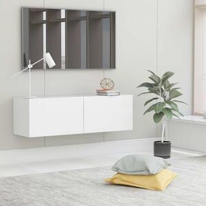 VidaXL TV stolek 100x30x30 cm kompozitní dřevo [801484] Barva: Bílá