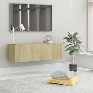 VidaXL TV stolek 100x30x30 cm kompozitní dřevo [801484] Barva: dub sonoma
