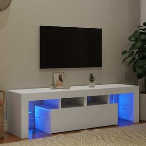 VidaXL TV skříňka s LED osvětlením 140 x 36,5 x 40 cm [804371] Barva: Bílá
