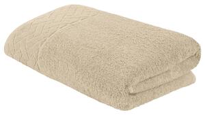 Livarno home Froté osuška s BIO bavlnou, 70 x 140 cm, 450 g/m2 (béžová) (100387105004)
