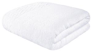Livarno home Froté osuška s BIO bavlnou, 100 x 150 cm, 450 g/m2 (bílá) (100387106001)