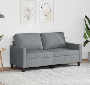 VidaXL 2místná pohovka 140 cm textil [359165] Barva: světle šedá