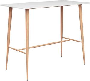 VidaXL Barový stůl 120 x 60 x 105 cm [248145] Barva: Bílá