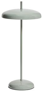 Kave Home Zelená kovová nabíjecí LED lampa Porte