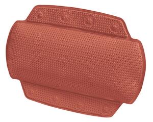 Spirella polštář do vany ALASKA, terakota PVC, 32 x 23 cm
