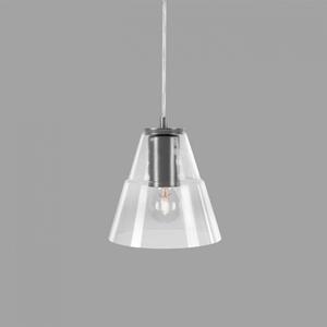ZAHO Závěsné svítidlo SOL GLASS, 60W, ⌀175 mm Barva: Bílá