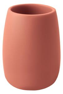 Spirella kelímek na kartáčky SVEN, starorůžový, polyresin