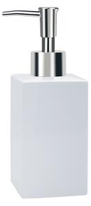 Spirella dávkovač mýdla QUADRO, bílý, porcelán, 300 ml