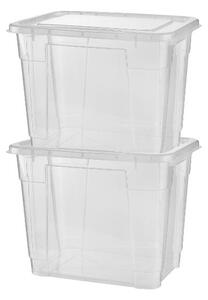 W5 Úložný box s víkem, 20 l, 2 kusy (100397557)