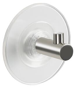Spirella háček s přísavkou SUKI, průhledný, PVC, nerez ocel, 60 mm